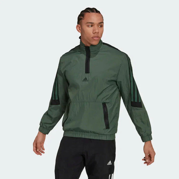 FUTURE ICONS 3-STRIPES WOVEN 14 ZIP SWEATER SALE STORE